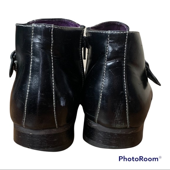 Vintage Giorgio Brutini Leather Ankle Boots size 7.5 - Picture 4 of 8